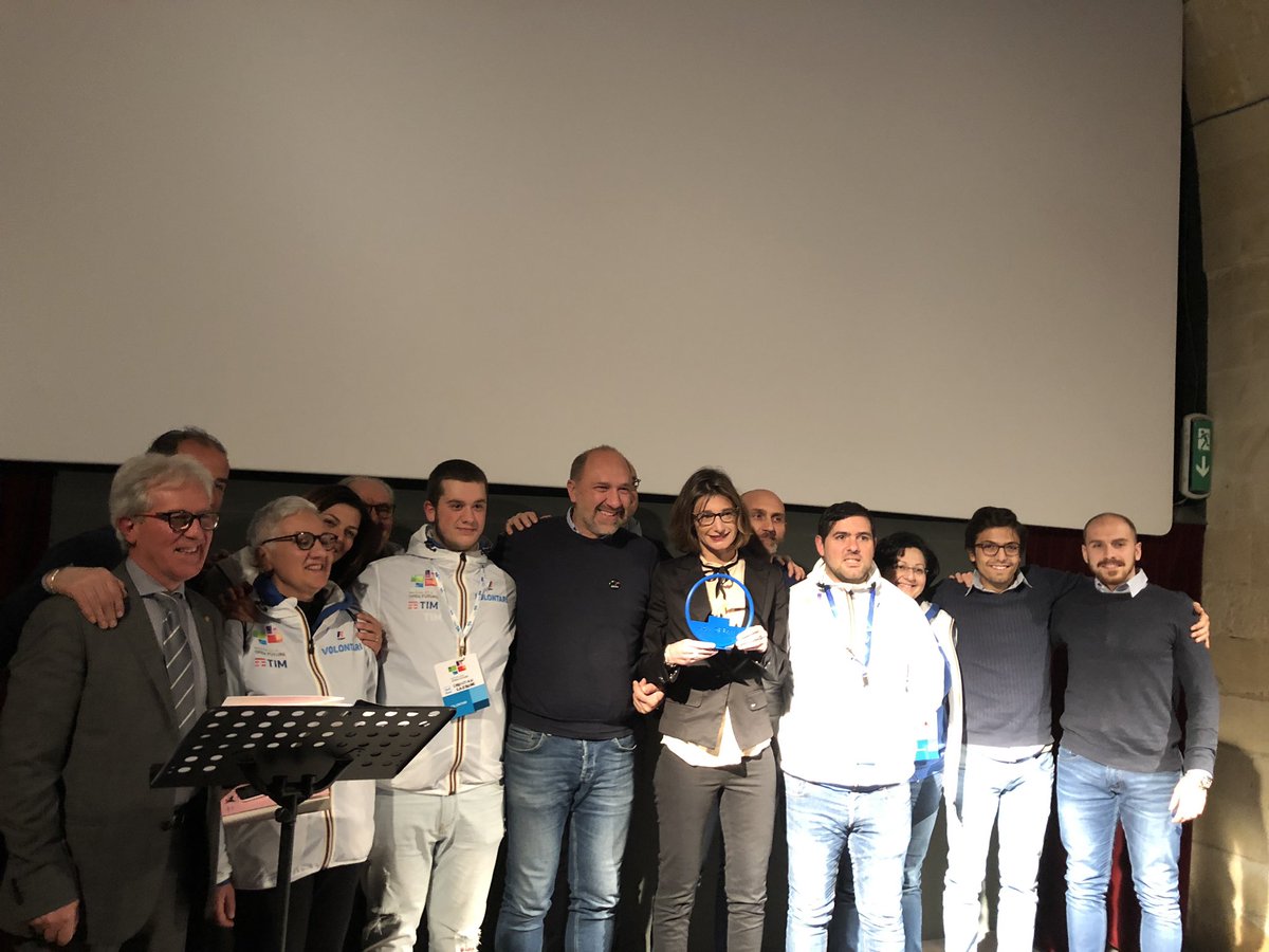 Matera2019's tweet photo. Hall of Fame della cultura sportiva stasera per #sporttales con i premi consegnati ad alcune delle realtà sportive più virtuose d'Italia!   #matera2019 #openfuture https://t.co/CCRERMoLCo