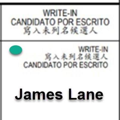 I'm asking all registered voters in New York City to write in "James Lane" on your ballot when you go to the polls on Tuesday to help send a clear message to the NYCCFB and corporate media that our demands for fair publicly funded elections and open debates will not be silenced!