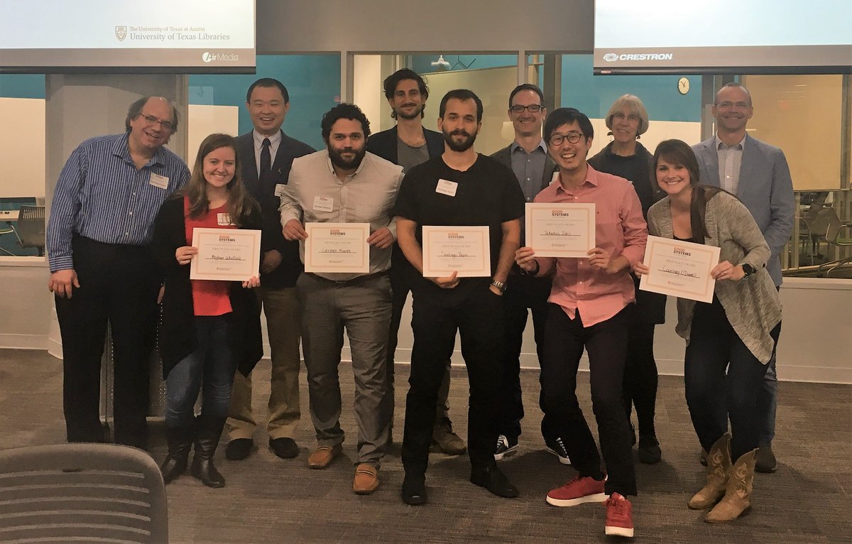 Congrats to the grand prize winners from today's event Designing Good AI+Human Hybrid Systems to Curb Misinformation. (German Alvarez, Andrea Avalos, Takahiro Ishii, Courtney O'Donnell, Santiago Papini, and Meghan Whitfield) #goodsystems #ArtificialIntelligence