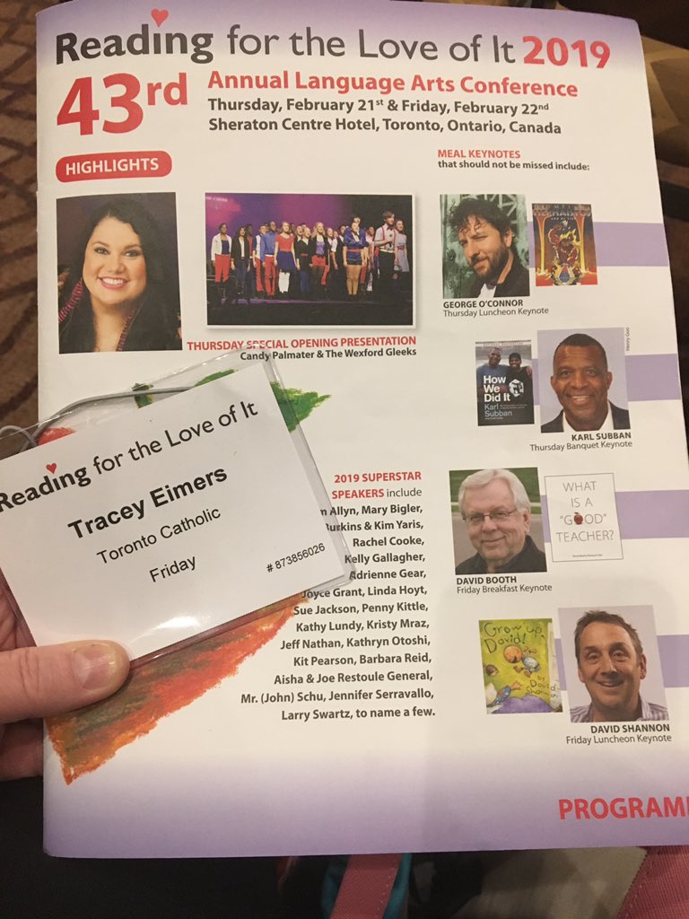 My favourite conference! Hearing some amazing speakers that get my mind all fired up. Loved @stsylvesterschl Experiential Learning presentation on #beyondtheclassroom program. I’m going to be all over that!  <a href="/OLVSchoolNews/">OLV Catholic School</a> <a href="/MrsAOlivieri/">angie</a>