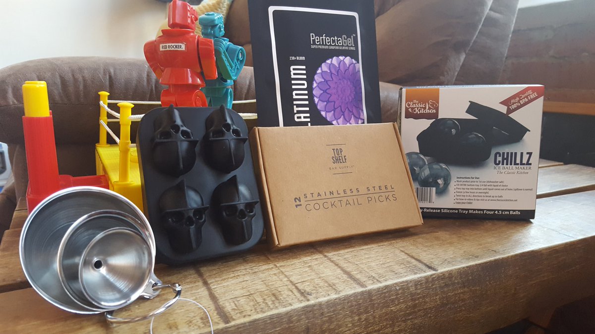 BoozeWave's tweet photo. Got some goodies in the mail for next weeks "cocktail". Feeling super excited. @classickitchn &amp; @ModernistPantry thank you for your quality products. https://t.co/VCjx6dIE3h