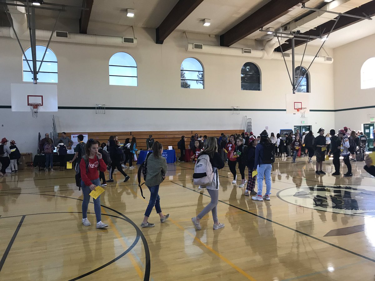 Chargers preparing for their future at our annual College &amp; Career Day!!! #SRVUSD1819 #srvusd1
