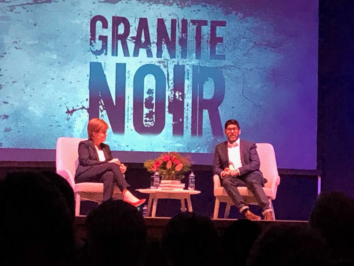 FionaClark5's tweet photo. Really enjoying the first day of Granite Noir in Aberdeen. https://t.co/VLrEiu84cn  ⁦@GraniteNoirFest⁩ https://t.co/ddw5m4RDtU
