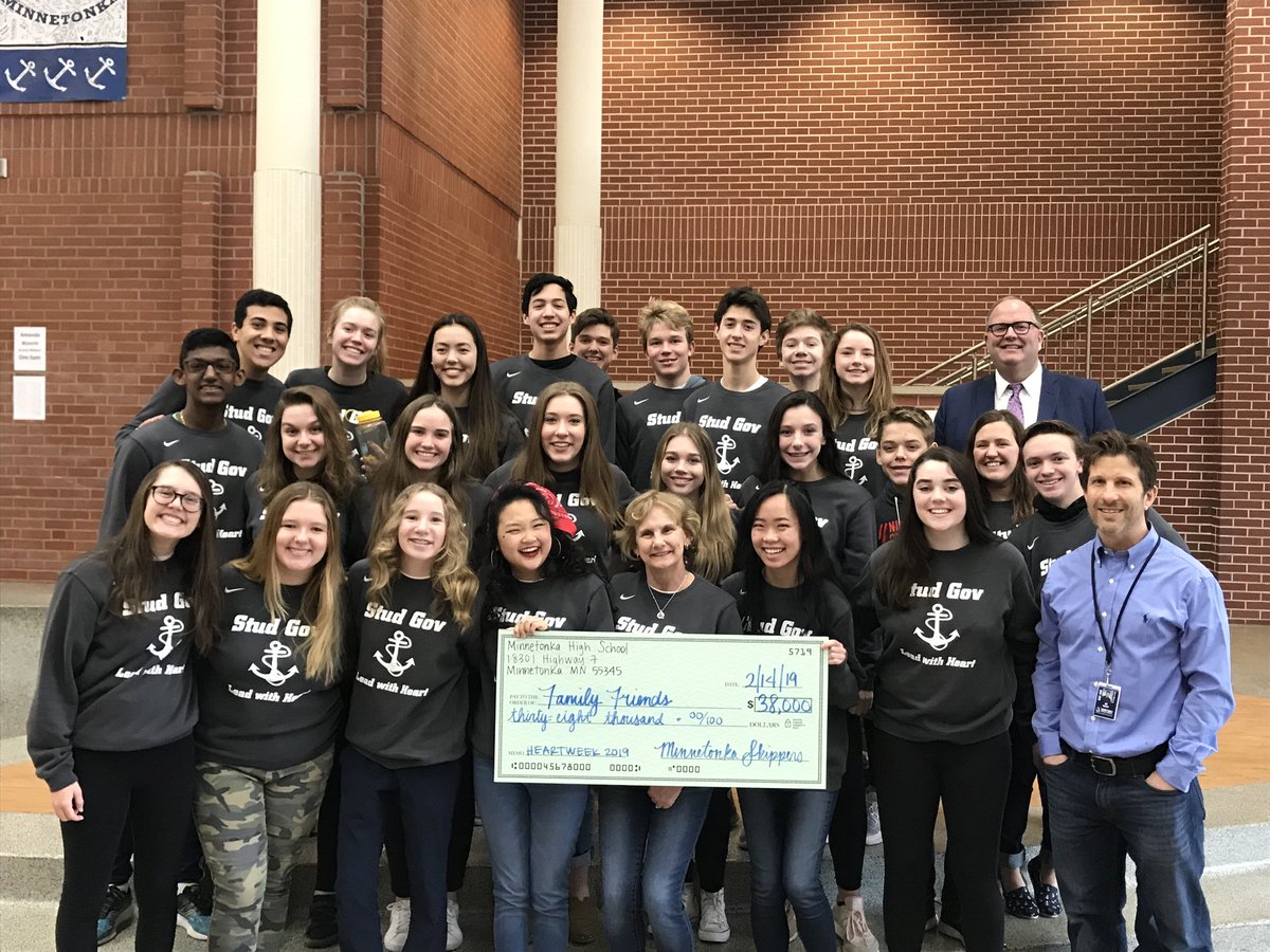 Thank you to everyone for a successful heartweek!! We raised a total of 38k for Family Friends! ❤️