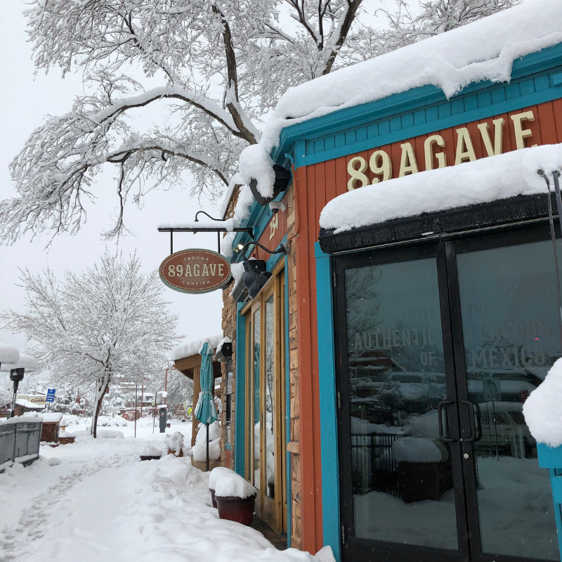 We're open and slinging margaritas for #NationalMargaritaDay! (Snow ball fights optional)