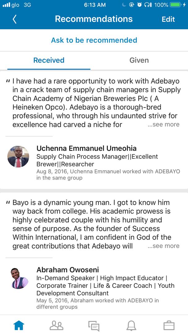 swi_online's tweet photo. 3. Try to receive recommendations from those you have worked it in the past. Recruiters always read this
#SWIEmployabilityTraining #2019 https://t.co/HCjJF3awSS