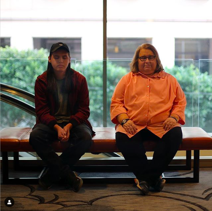 pubmeditations's tweet photo. Kevin with @SharonSalzberg in a hotel a year ago. Sharon is a meditation teacher and the author of Real Happiness. double ❤️ to her today. #meditation #Mindfulness @insmedsoc https://t.co/gRLdHZzonw