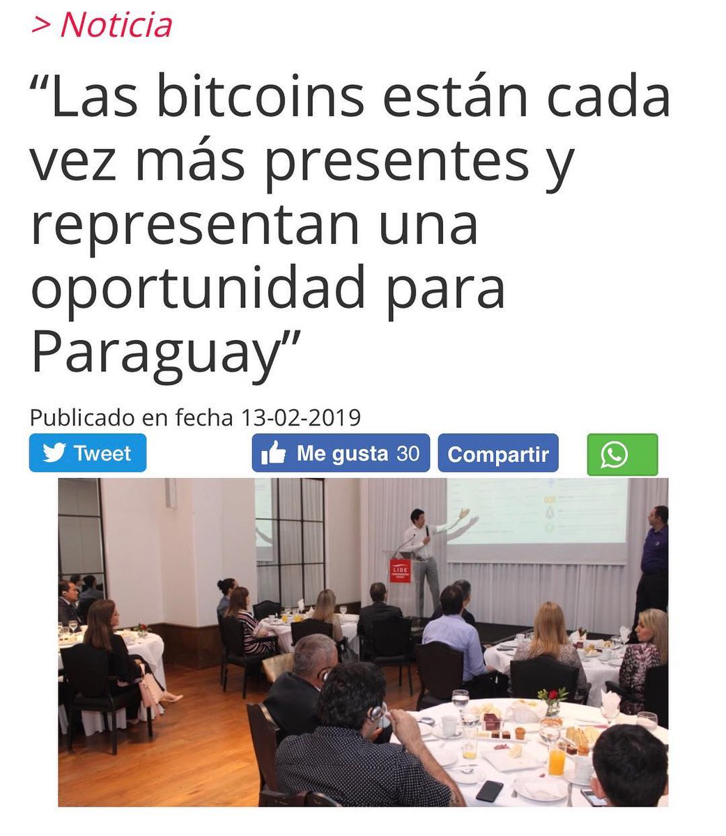 latoex_'s tweet photo. A e-Juno foi citada no jornal Economía, um dos principais veículos de informação no Paraguai. O jornal mencionou que o Bitcoin está cada vez mais presente e representa uma oportunidade para o Paraguai 🇵🇾.

#vemprajuno

#bitcoin #criptomoedas #paraguai https://t.co/vXUoCKJB5z