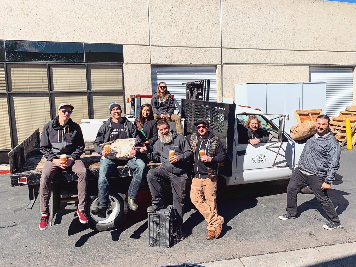 Abnormal Beer Co (@abnormalbeerco) on Twitter photo Collab day with our friends from Sacramento @newglorybrewery | New Haze of Glory, a double hazy IPA. We’ll be canning this beer so be on the lookout for this one- it’ll be Simply Different from our monochromatic can designs! Collab day with our friends from Sacramento @newglorybrewery | New Haze of Glory, a double hazy IPA. We’ll be canning this beer so be on the lookout for this one- it’ll be Simply Different from our monochromatic can designs!