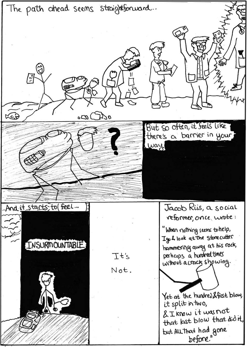 AnnalsofIM's tweet photo. "What It Is Like" by Gazi M. Rashid https://t.co/mtoKTCuDOQ. #AnnalsGraphicMedicine #GraphicMedicine #MedComics https://t.co/i0zfVmmnur