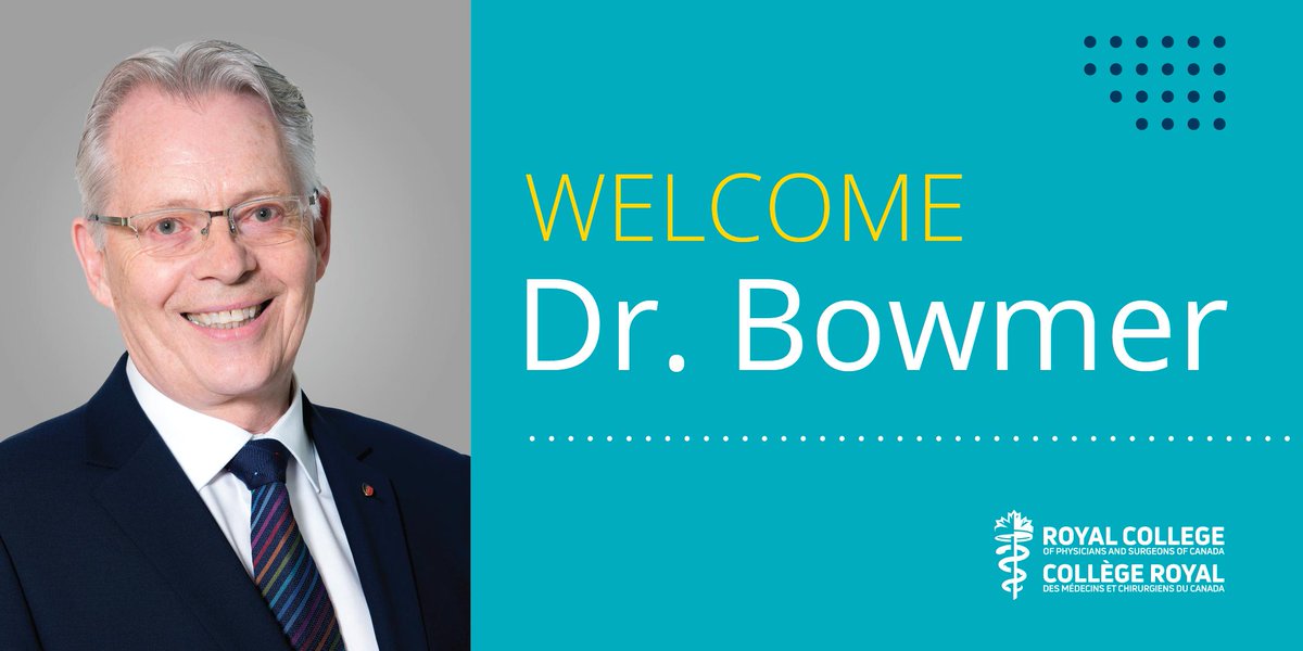 Congrats <a href="/ibowmer/">Ian Bowmer</a>! Today, he takes on a new role as the 45th President of the Royal College of Physicians and Surgeons of Canada. We look forward to your contributions. #royalcollege #RCFellows