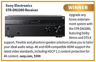 HDMILicensing's tweet photo. Congratulations to Sony's AVR STR-DN1080 with HDMI 2.1 eARC that just won Audio Product of the Year from CE Pro. eARC supports the most advanced audio formats and highest audio quality. @ce_pro @Sony #HDMI21 #HDMIeARC https://t.co/xHnrtU7375