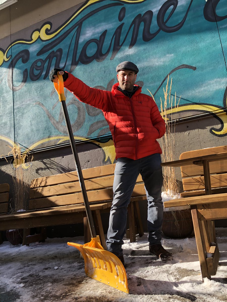 Container Bar (@containerbaryyc) on Twitter photo Sun is shinning! Weather has warmed up & we are ready for ICE BAR! Kick off starts tonight 4-8PM. @chefcamd is already sporting his gear for our 80’s Apres Ski Party tomorrow 1-6pm. Featuring @belvederevodka @hennessy <a href="/glenmorangie/">glenmorangie</a> @chandonusa #icebaryyc #yyc #yycnow #yycliving Sun is shinning! Weather has warmed up & we are ready for ICE BAR! Kick off starts tonight 4-8PM. @chefcamd is already sporting his gear for our 80’s Apres Ski Party tomorrow 1-6pm. Featuring @belvederevodka @hennessy <a href="/glenmorangie/">glenmorangie</a> @chandonusa #icebaryyc #yyc #yycnow #yycliving