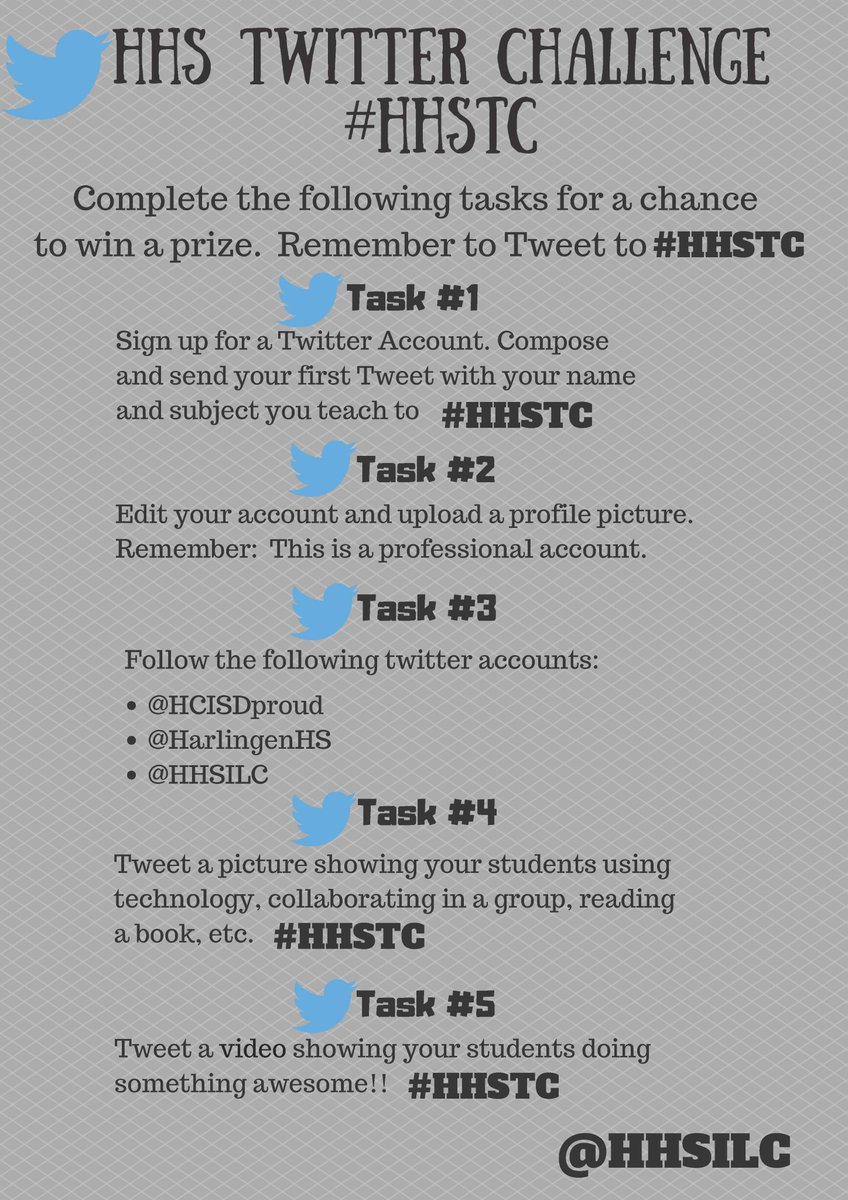 HHSILC's tweet photo. @HarlingenHS @celiamuniz2 @camillegarza20 @HCISDLibraries HHS ILC providing Staff Development for our teachers. Make sure your complete our Twitter Challenge for a chance to win a prize #HHSTC. #staffhhs18 #hhstc #ILCuatthelibrary https://t.co/kcmGC5K35F