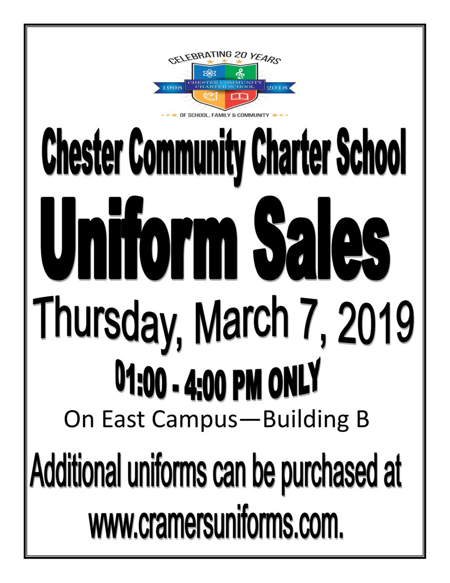 ‼️Next Uniform Sale Thursday, 3/7/19‼️