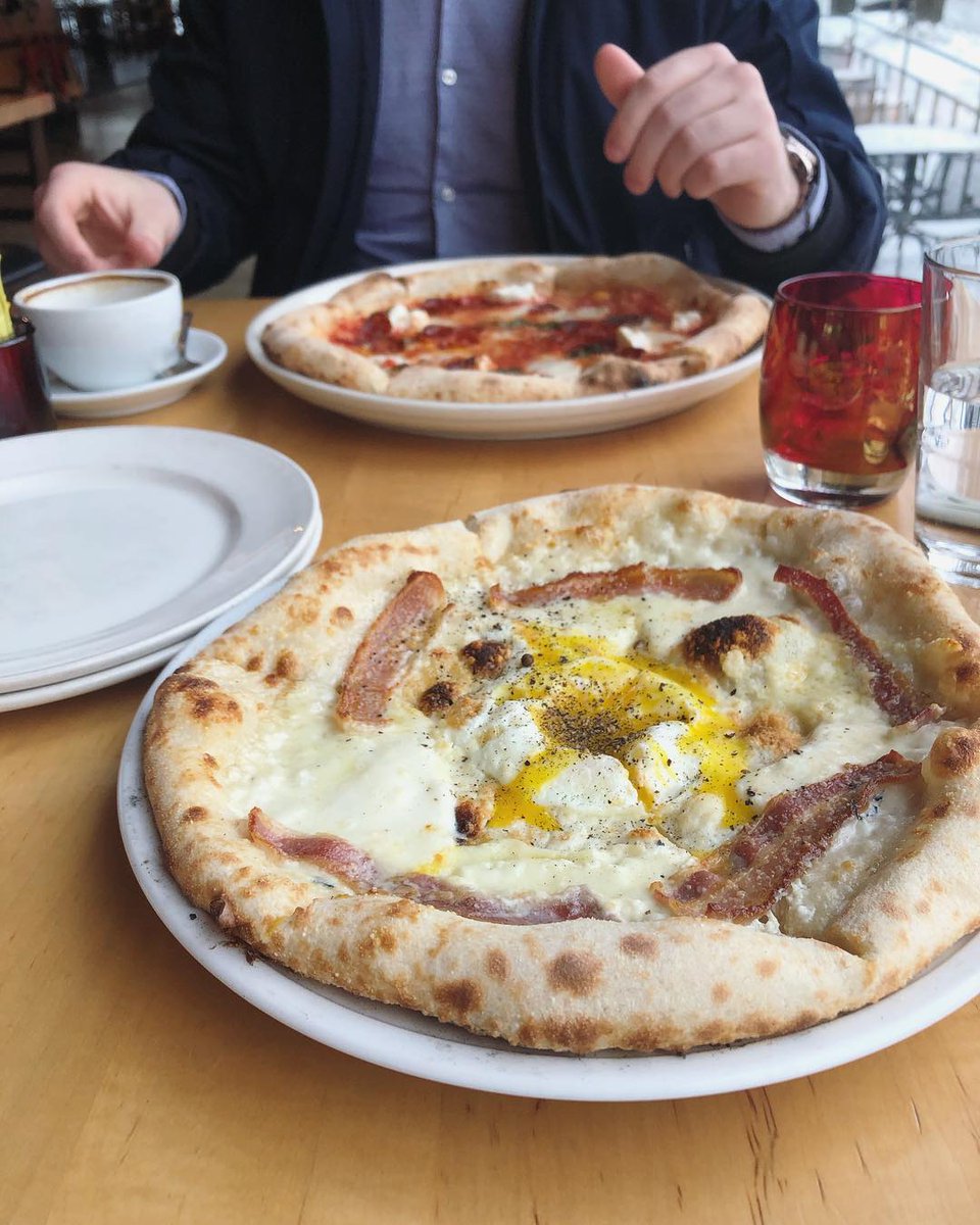 This delicious seasonal creation is only available through this weekend, so hurry in to try our #Carbonarapizza before it's gone! #TuttaBella

(📸: IG user <a href="/michaelalois/">Colagong Louiemae</a>)