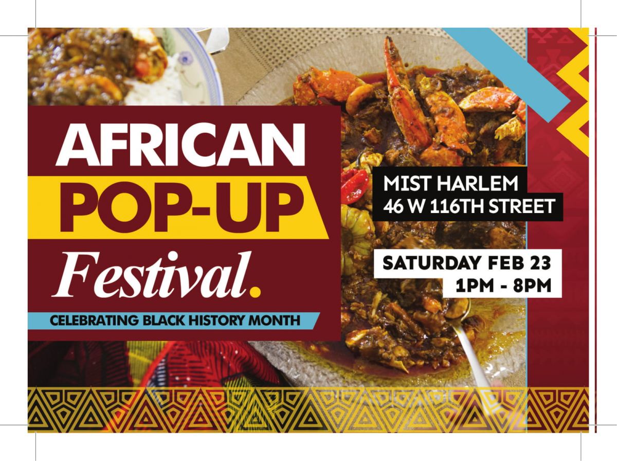 ToursHarlem's tweet photo. This Saturday! Celebrate Black History/Heritage month At Mist Harlem - featuring vendors across food, fashion, beauty, wellness, design, arts, crafts and more! https://t.co/M3AnX8zLEI