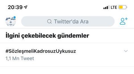 #SozlesmeliKadroNobetinde

Sözleşmeliler olarak UYKUSUZ kalıp,sabahlayacağız ve YİNE 1 MİLYON yapacağız diyenler 

BURDAMI..?

<a href="/MKalayci42/">Mustafa Kalaycı</a> <a href="/seferaycan/">Prof. Dr. Sefer Aycan</a>