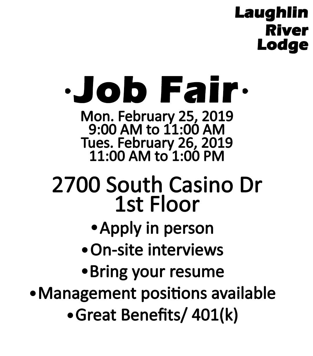 Casino Jobs Laughlin Nv Casino Jobs Laughlin Nv