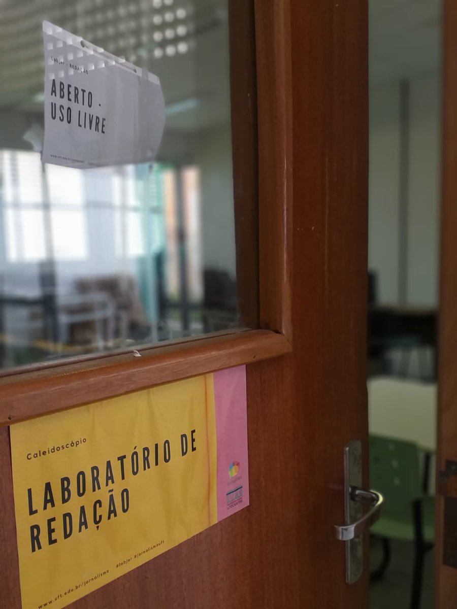 jornalismouft's tweet image. Ei, pode entrar!  #jornalismouft #labjor
