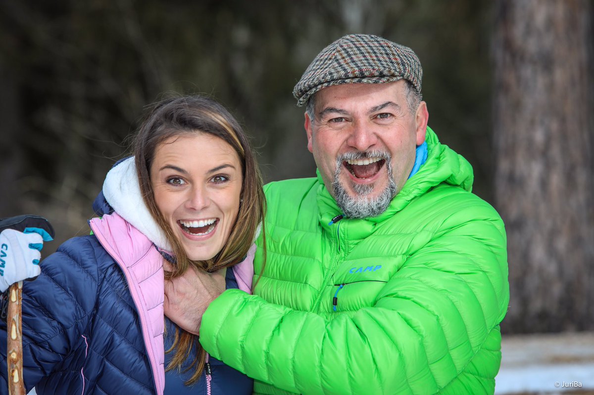 Juribaruffaldi's tweet photo. Backstage della puntata di “Linea Bianca” Rai1  dall‘ Alpe di Siusi che andrà in onda domani sabato 23 febbraio ore 14:00
Con @massimilianotv , Lino Zani e @GiuliaCapocchi https://t.co/1MEQPUEtNS