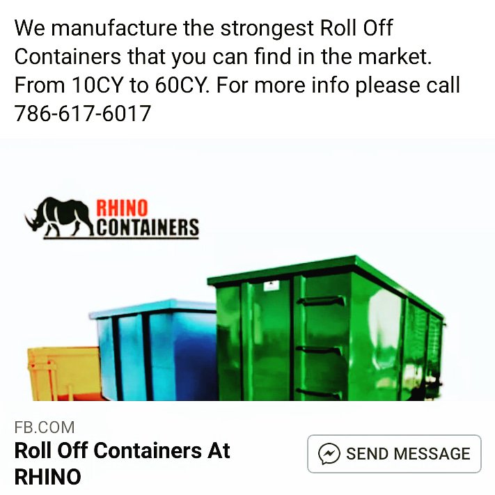 ContainersRhino's tweet image. 