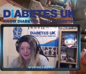 fattycyclops's tweet photo. @EricTaviner streaming for @DiabetesUK https://t.co/FQOY1AyAlY #wigtime https://t.co/WPsdtYFzPR
