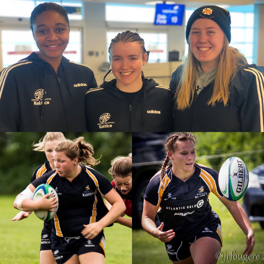 RugbyNS's tweet photo. Keltics Blue to Canada Red!!

Best wishes to 5 of our Keltics players who head off to Ontario tonight to attend the U18 and U20 ID camps respectively. 

U18 Tay Tynes, Emma MacLean and Emma MacDougal. 

U20 Claudia Fulton and Hannah Ellis 

@RugbyCanada @SportNovaScotia https://t.co/udCMdqcaPA