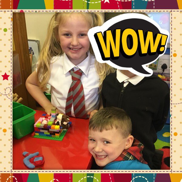 MissShevlinTPS's tweet photo. Great team work by these three pupils to build the Third Pig's house out of bricks. 🐷🐷🐷🏠🐺Looks like that wolf won't b eating any bacon any time soon! 🌟 #solutions #creative #peers https://t.co/CUAuzpsdNN