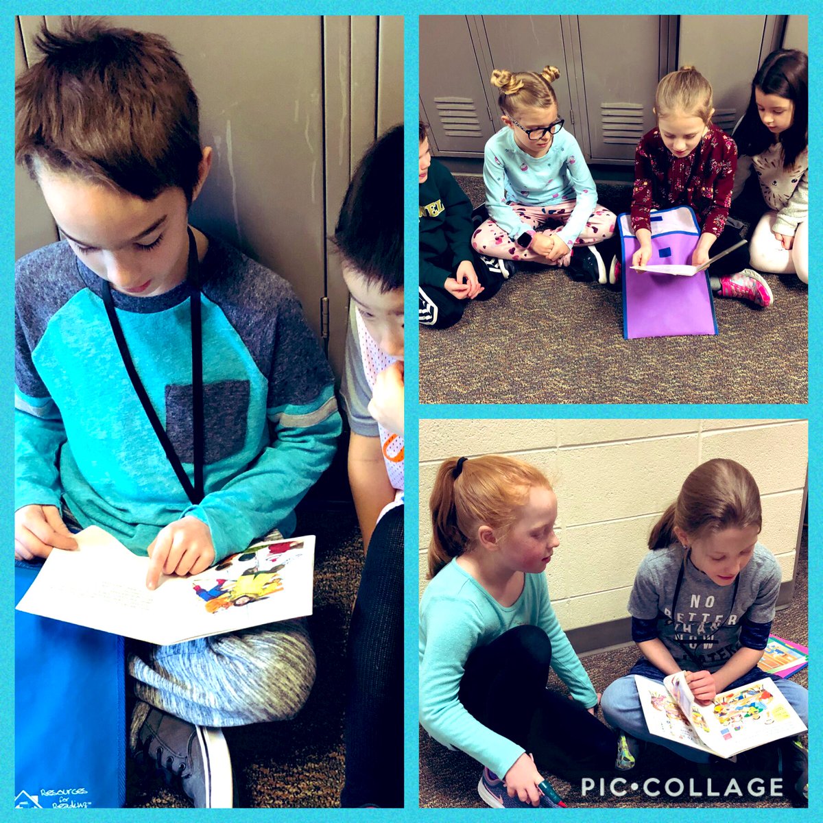 It’s a win/win when we read to younger kiddos <a href="/hutchingsele/">Hutchings Elementary</a> #ReadingMotivation #ReadingEssentials