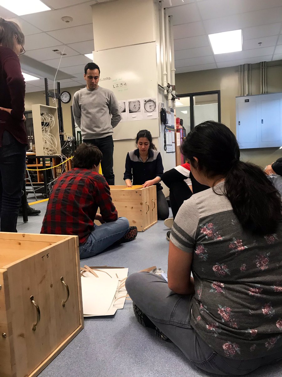 umanitoba's tweet photo. Loads of fun at #SETDay2019! From bridges to nanoparticles to biomechanics and more...love seeing the excitement for science, engineering and technology in these high school students. #umanitoba https://t.co/NTdZaswE42