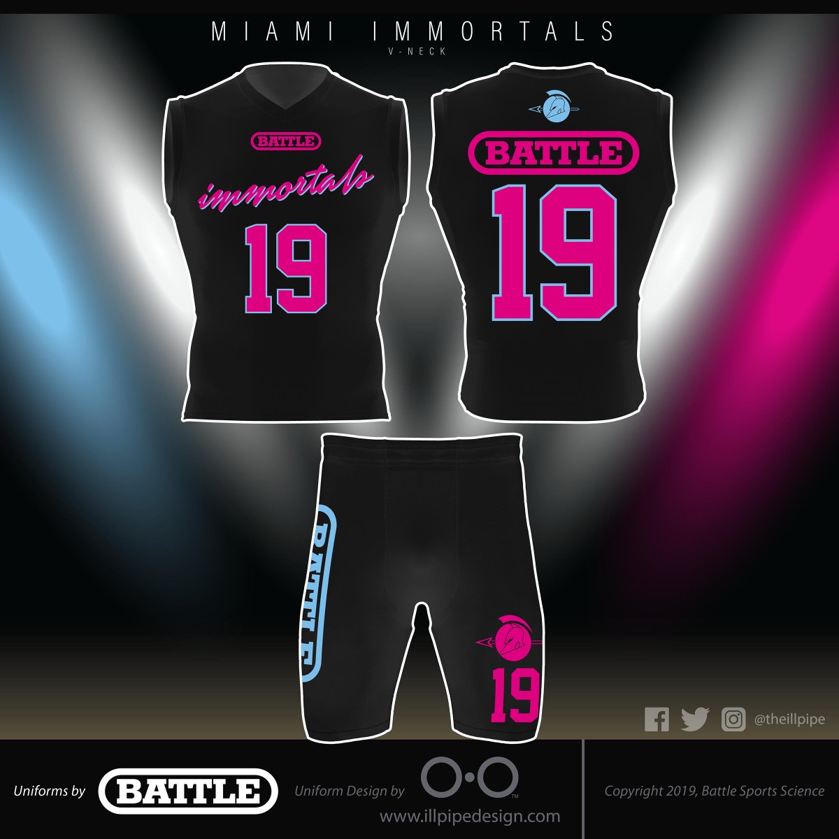 battle 7v7 uniforms