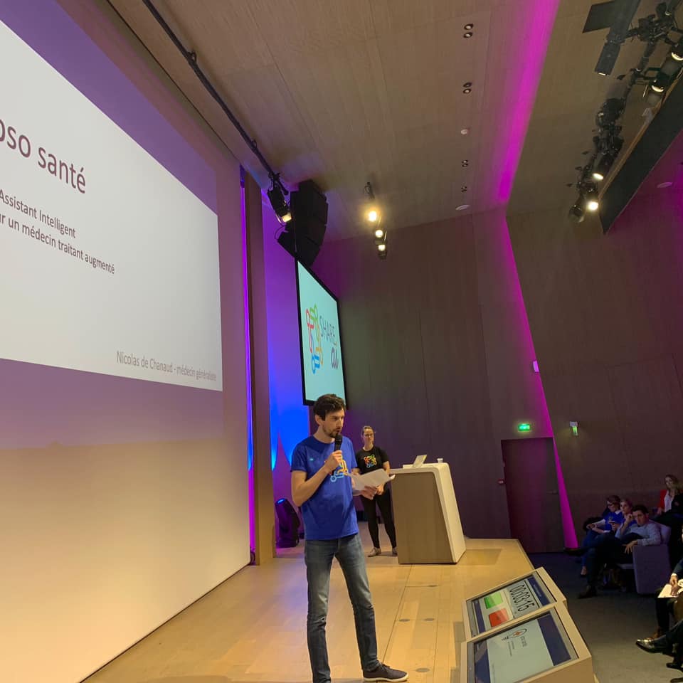 ipsosante's tweet image. bon week-end bien mérité aux équipes de Microsoft et ipso santé après 3 jours de collaboration intense sur un projet d&apos;assistant intelligent à destination des médecins généralistes ! #shareai #AIforGood