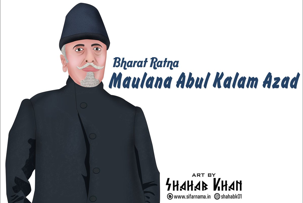 sifar_art's tweet photo. Bharat Ratna Maulana Abul Kalam Azad Digital Art by me
 #MaulanaAbulKalamAzad #bharatratna
 #freedomfighter #educationday
#greatleader #india 
 #digitalillustration #digitalart  #artist #illustration  #art 
#graphicdesign #illustrator #artwork #vectorart   #sifar #digitalpainting https://t.co/nVBwwhmzsm