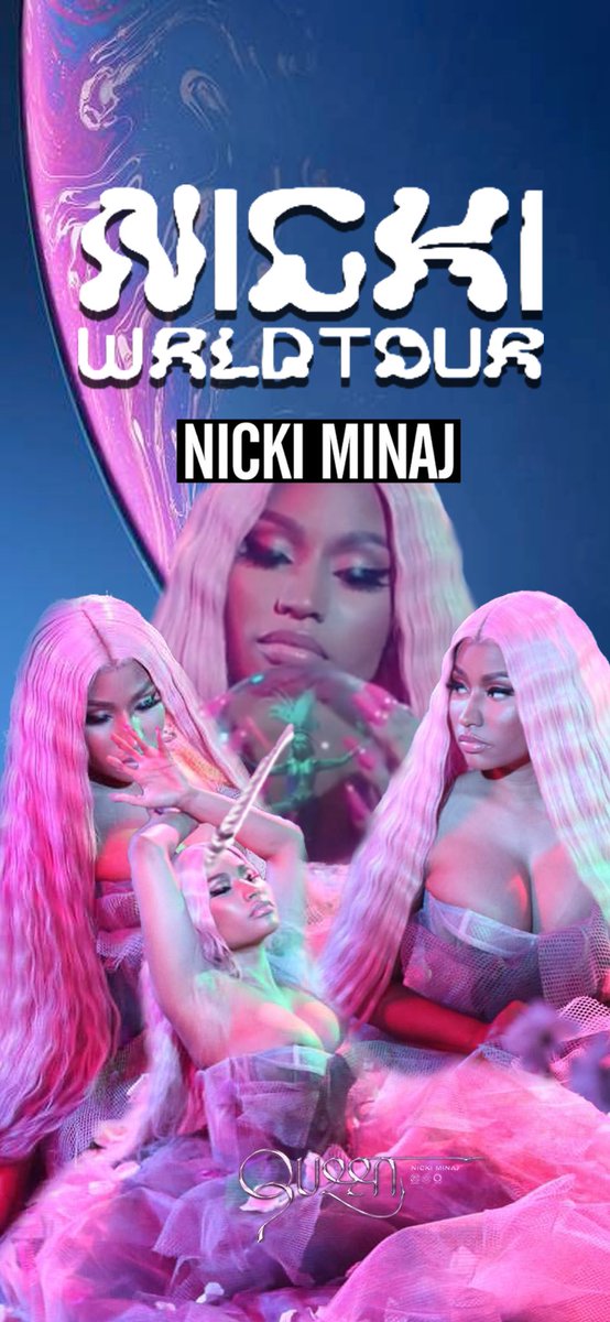 JAWAD_NM6's tweet image. I promise y’all wallpapers and you know I always deliver!! #NickiWRLDTOUR @NICKIMINAJ Enjoy guys! 💗