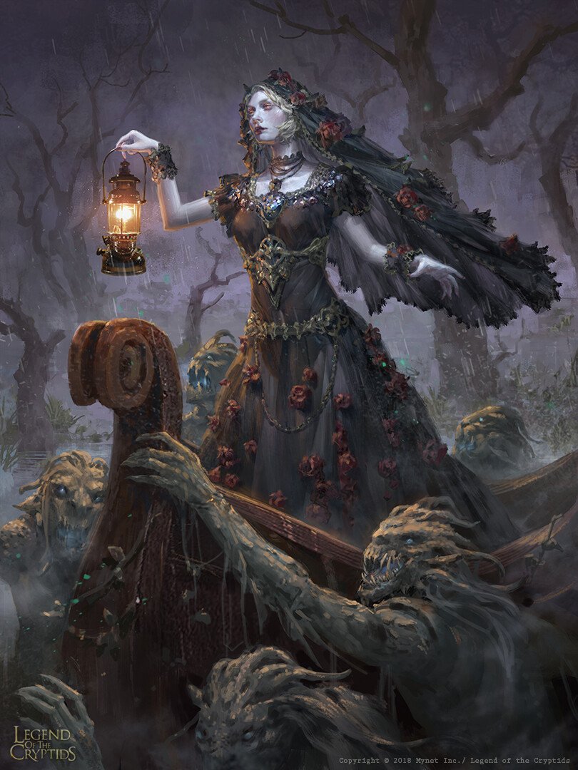 Cthulhuhandluk1's tweet photo. Princess of Ghouls by Livia Prima.
#LiviaPrima #horrorart https://t.co/6NCpCSGXJC