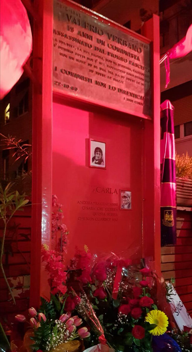 1980 - 2019, Valerio vive, la rivolta continua!
"Fa' che i figli del nostro sacrificio portino nel cuore sangue e libertà…
Fa' che ancora tra cent'anni ci sarà chi curerà questa ferita che non guarisce mai."