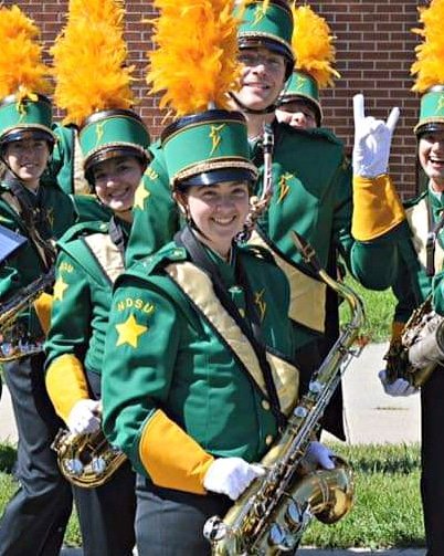 SOTW Cameron Solberg!
Initiated: 2017
Year in school: 2nd
Major: Music Ed, Math Ed
Part of: Marching Band, Wind Symphony 
Joined because: She wanted to give back to the music department because it had provided her with a lot of great opportunities. MLITB, Cameron💙💙