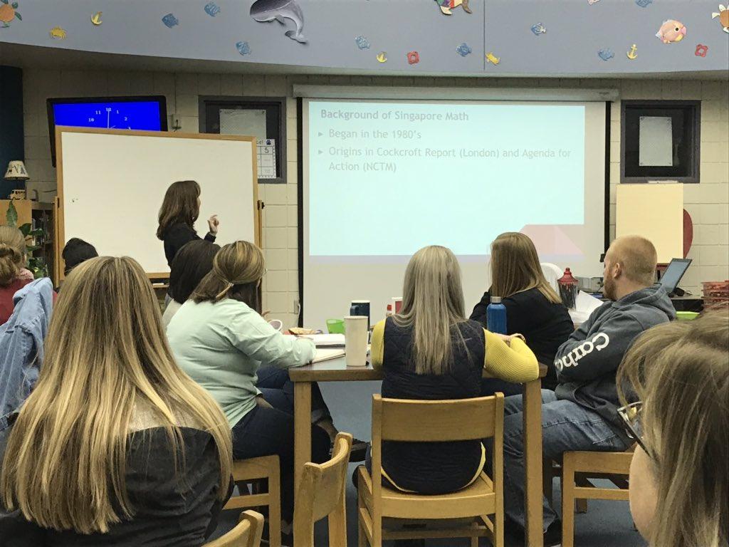 bears_rd's tweet photo. Un”Bell”-ievable math PD on Singapore strategies with Kim Bell at ARES. https://t.co/fGXM5RrMj5