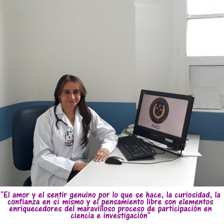 EqualityCol's tweet photo. Adriana Rojas Villarraga. Titular investigador, Líder de la línea de investigación en autoinmunidad clínica @MI_FUCS “Es importante el amor genuino por lo que se hace, la confianza en si mismo, el pensamiento libre” #lacaradenuestrascientificas @sadrirojas @BiblioFucs #soyfucs https://t.co/bkNA52iRFo