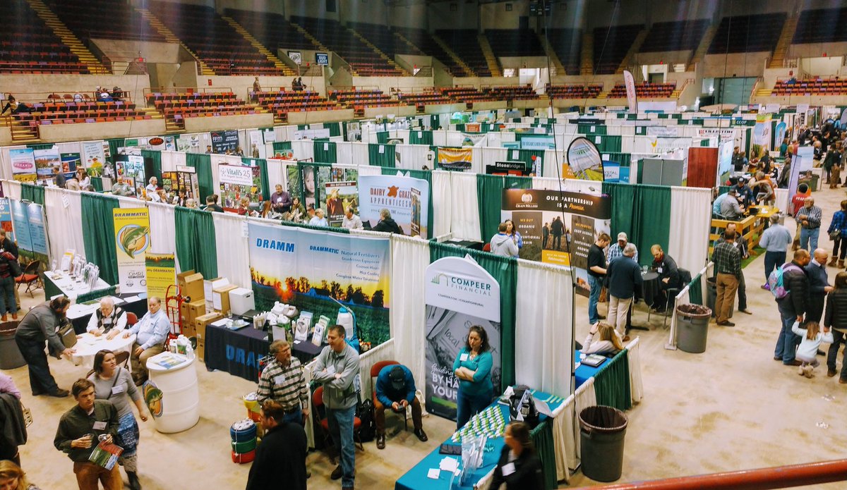 thefarmbabe's tweet photo. This place is HUGE! Building connections and learning so much about #organic #farming here at the @MOSESConference

@mosesorganic #MOSES2019 https://t.co/TKQzqDNIDu
