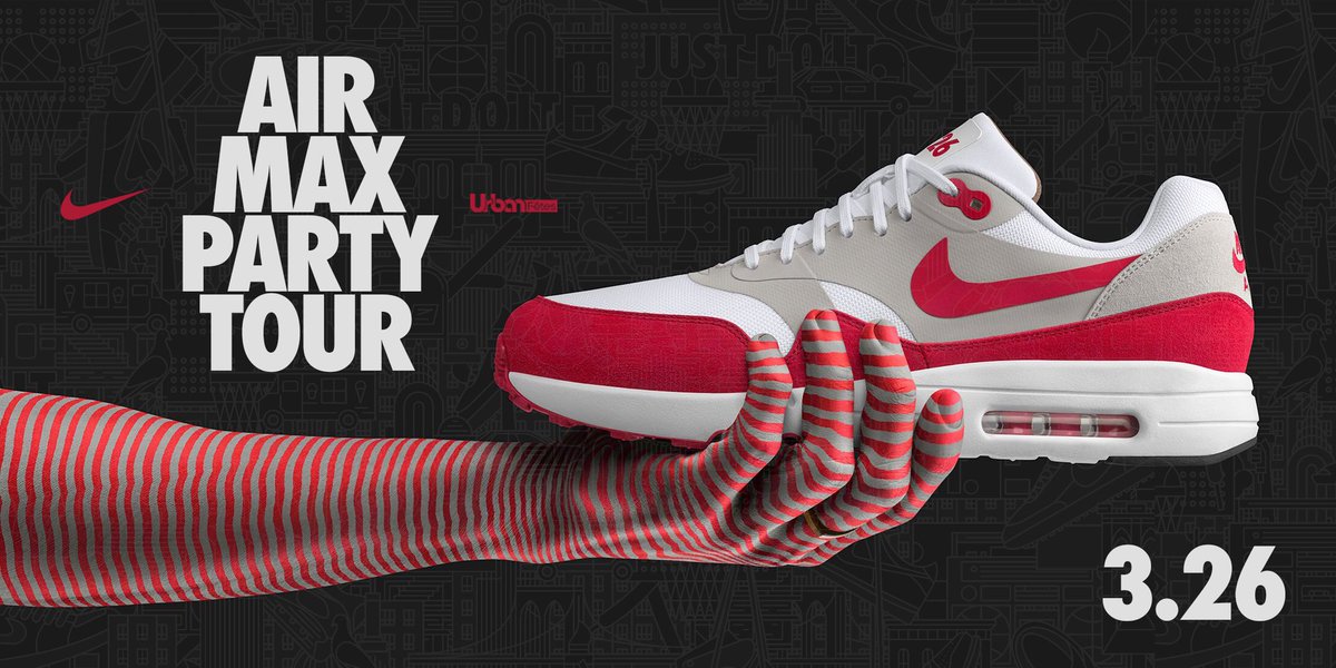 _morgwalker's tweet photo. @Nike AIRMAX RELEASE PARTY TOUR | 6 cities and I had to make sure NEW ORLEANS was added to the STOP | Tuesday March 26 | COMPLIMENTARY ENTRY MUST RSVP TO ENTER| DM ME FOR THE LINK | RAFFLE , GIVEAWAYS, PRIZES, DJ, and Much more! @UrbanFetes @Morgwproduction https://t.co/NQswb5THYC