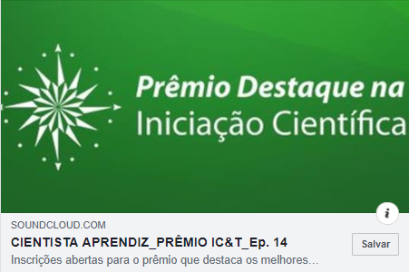 Bolsistas de iniciação científica e tecnológica, que finalizaram seus projetos até 31 de julho de 2018, podem concorrer ao Prêmio Destaque, do CNPq. Mostre que juventude e Ciência tem tudo a ver. Inscreva o seu projeto! 😉bit.ly/2SmSqia