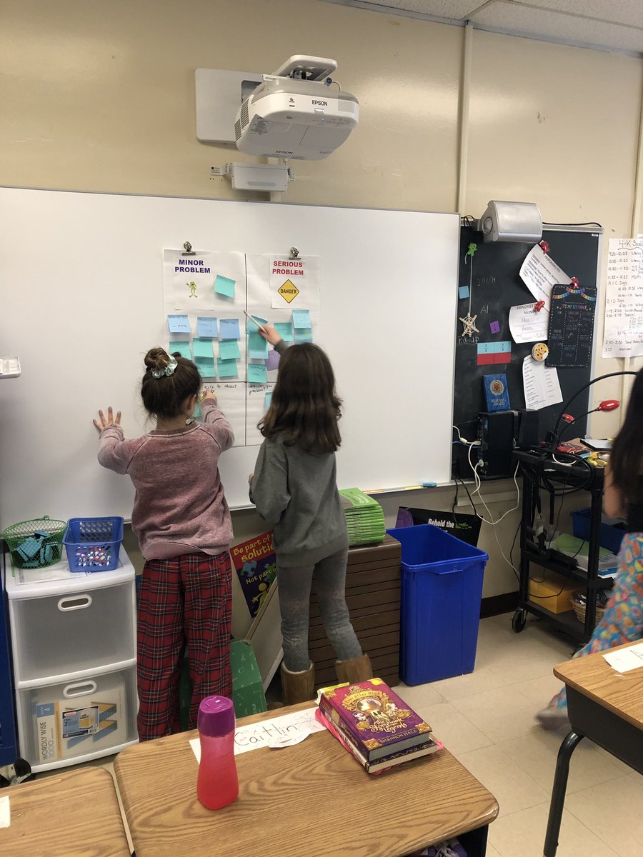 ckear4thgrade's tweet photo. Thank you Ms. Frey for coming into our class to teach us about the Kelso’s Choice Program. We learned the difference between a serious problem &amp; a minor problem. Also, who we can talk to about the problem. @FreySchool @ViolaAchieves @violafourth https://t.co/Dus44ITHnX
