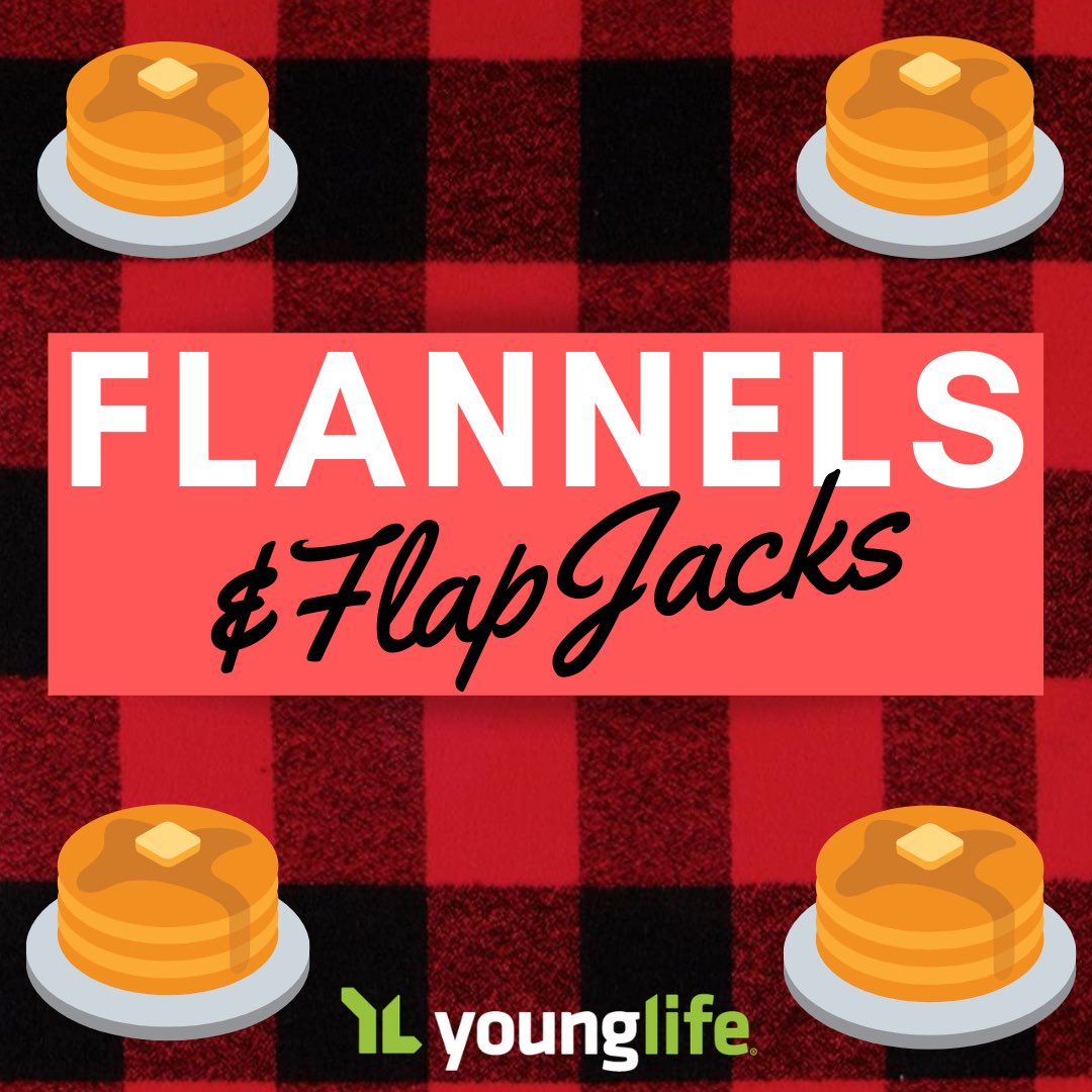 YLLancaster's tweet photo. Club is back on MONDAY

Wear your flannel &amp; be prepared to eat some flapjacks!🥞 https://t.co/8ye3AHHWn7