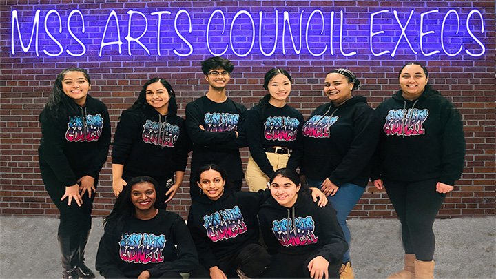 ArtsProgramMSS's tweet photo. Our amazing @MSSArtsCouncil met to discuss how they will support upcoming arts, and schoolwide events @MississaugaSS in semester II! Great group of student leaders making #PeelProud in #TheArtsProgramMSS! #PeelEML #PoweredByKids https://t.co/ovusOnCYu9