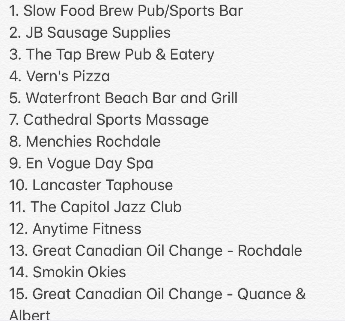 RidersAlumni's tweet photo. Thanks to all of Perk Partners. Thank you for everything you do for us. If any other businesses would like to become a Rider Alumni Perk Partner feel free to contact us. We can't wait till 2020 Grey Cup, shop and eat local! #RidersAlumni #CFL #Sask #ShopAndEatLocal #yqr https://t.co/NHqZvP8QgD