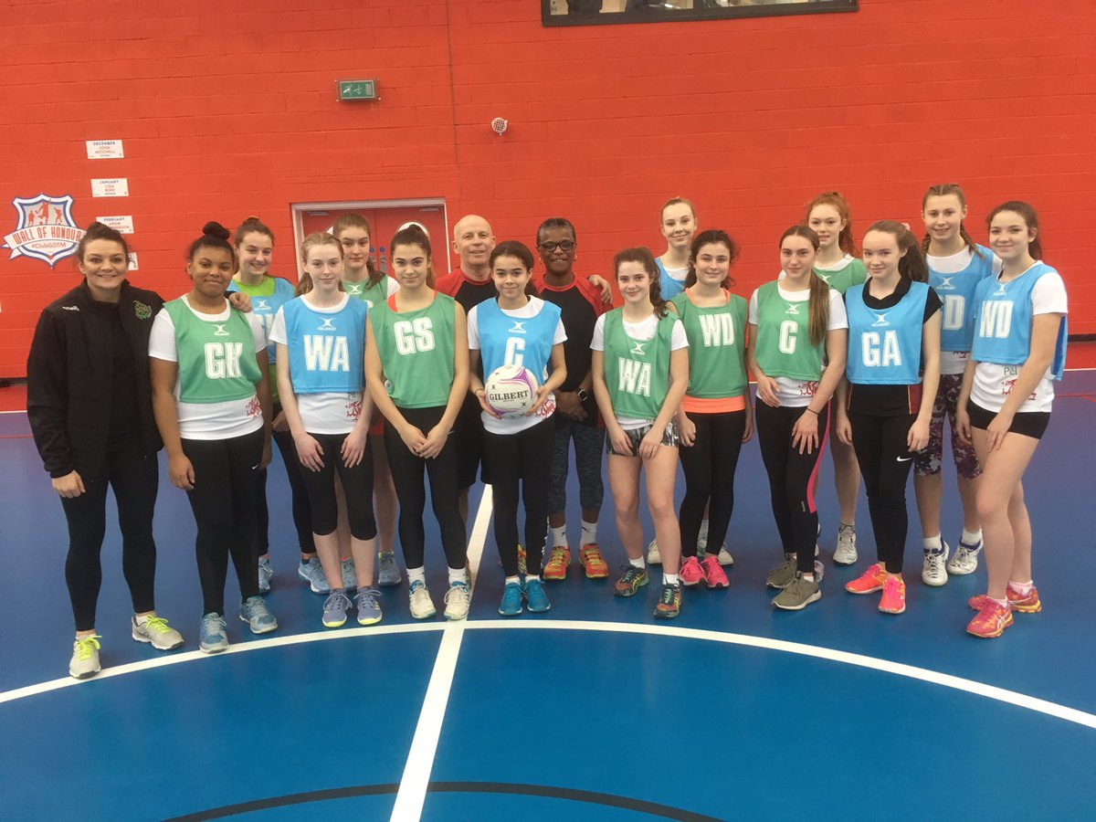 Cardiff Hub Under 15 netball #strongerTogether