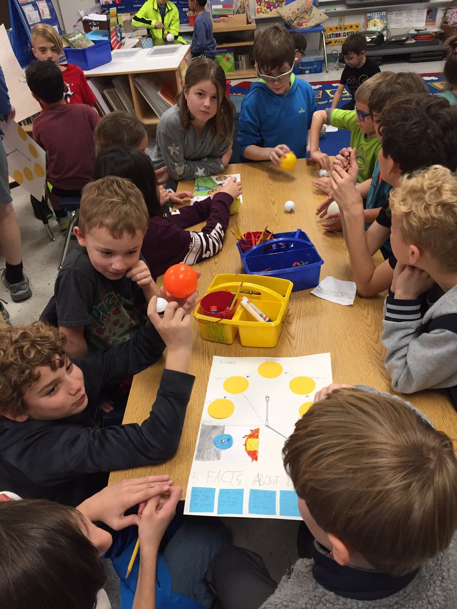 jenneuse's tweet photo. Day/Night Cycle with models and buddies #LCM @ltisdschools #lwelearns @sciencepenguin https://t.co/GHE2i6Rlml