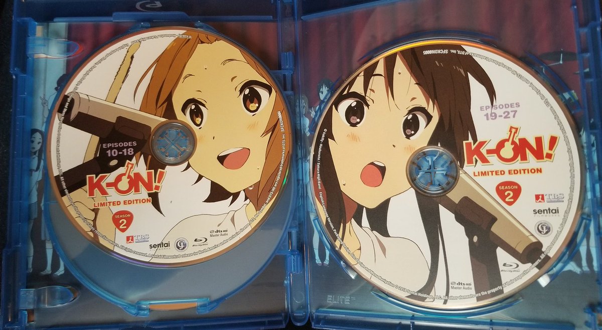Yui Is Love Thank You For Sharing The Box Set It S Beautiful This Was Especially Nice To See It S Wonderful How The People Behind The Show Felt For The Characters